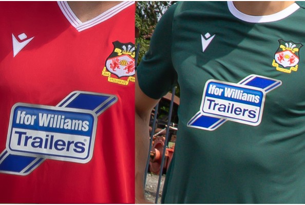 Wrexham Home and Away Kit