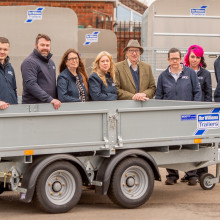 John Aron John Aron Scott Trailers distributors for Ifor Williams trailers Walcott Lincolnshire045