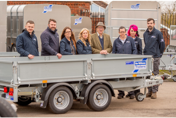 John Aron John Aron Scott Trailers distributors for Ifor Williams trailers Walcott Lincolnshire045