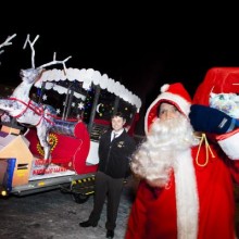 Santa gets first class sleigh upgrade