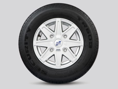 Alloy Wheels - 8 Spoke Silver