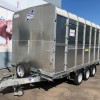 DP120 14' Tri-Axle Cattle Trailer