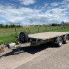 IFOR WILLIAMS LM126 TWIN AXLE FLATBED TRAILER/ALLOY