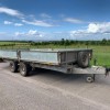 IFOR WILLIAMS LM146 TWIN AXLE FLATBED TRAILER/ALLOY