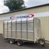 IFOR WILLIAMS DP120 12FT TWIN AXLE LIVESTOCK TRAILER c/w Sheep decks Year 2007